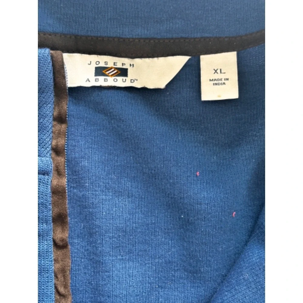 Joseph Abboud Quarter Zip Pullover Sweater‎ Long Sleeve Casual XL